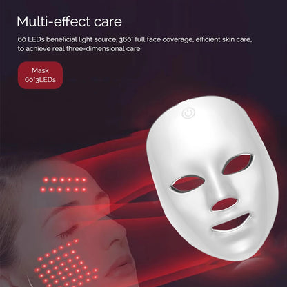 7-Color Wireless LED Face Mask – Your At-Home Skincare Upgrade.