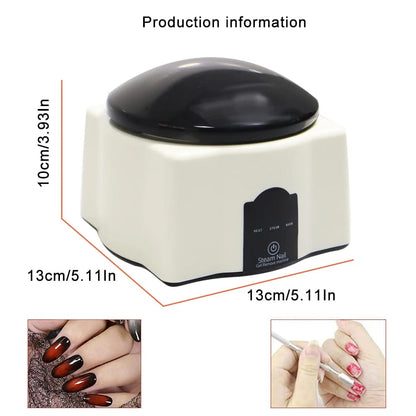 36W Electric Steam Gel Nail Polish Remover – Effortless Gel Removal at Home