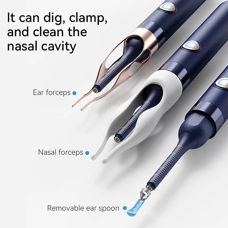 Smart Visual Ear Wax Cleaner with HD Camera – See What You're Doing