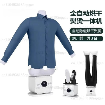 Portable Electric Clothes Dryer &amp; Steamer – Foldable, Automatic Garment Care 🧺✨